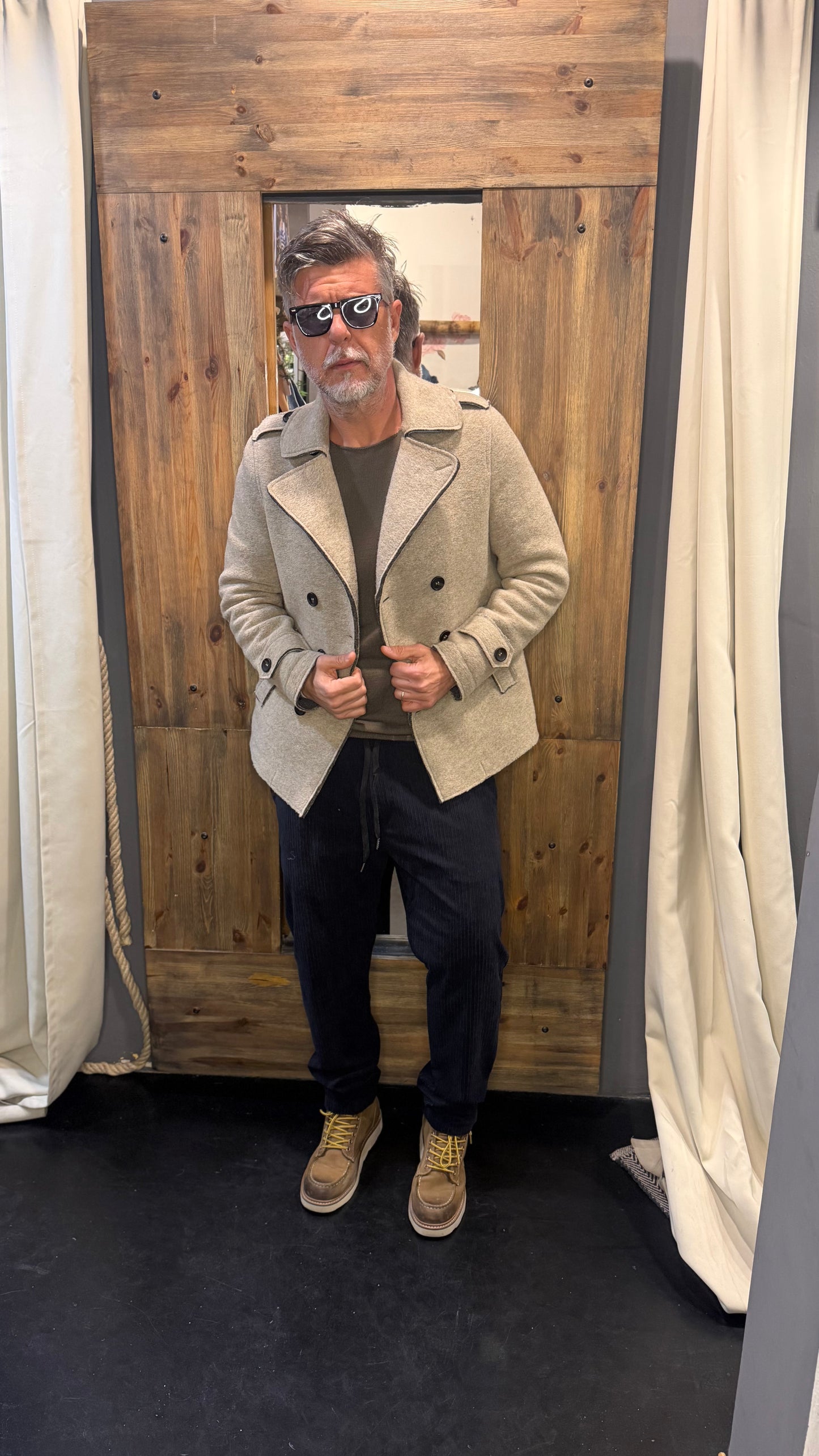 Pantalaccio velluto blu