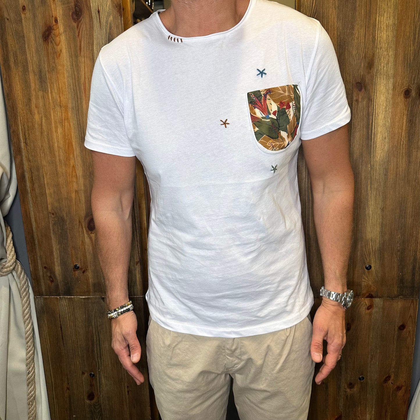 T-shirt taschino white