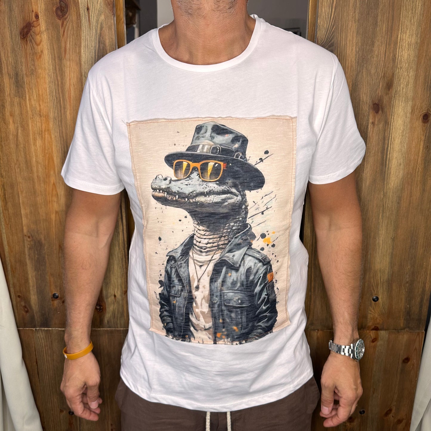 T-shirt coccodrillo