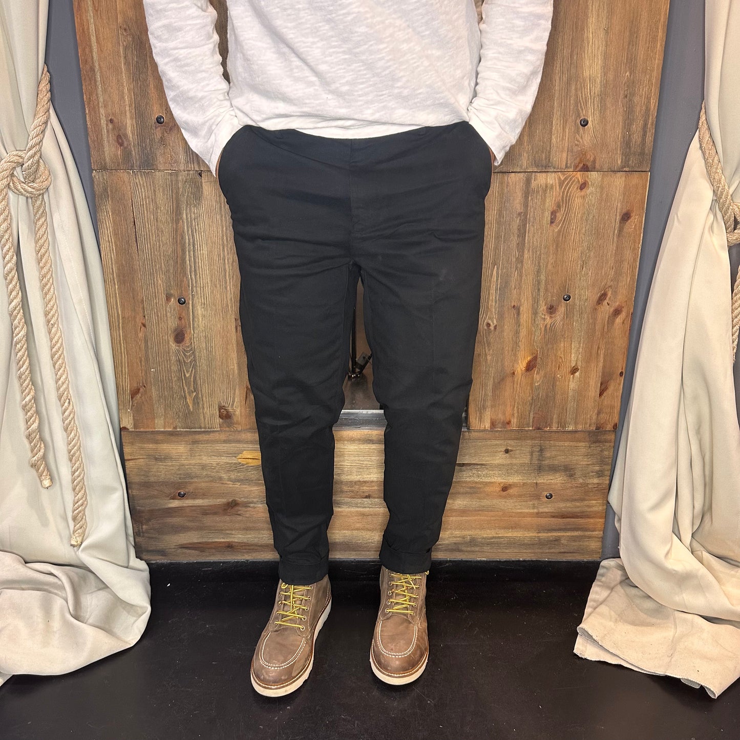 Chinos Galerie nero