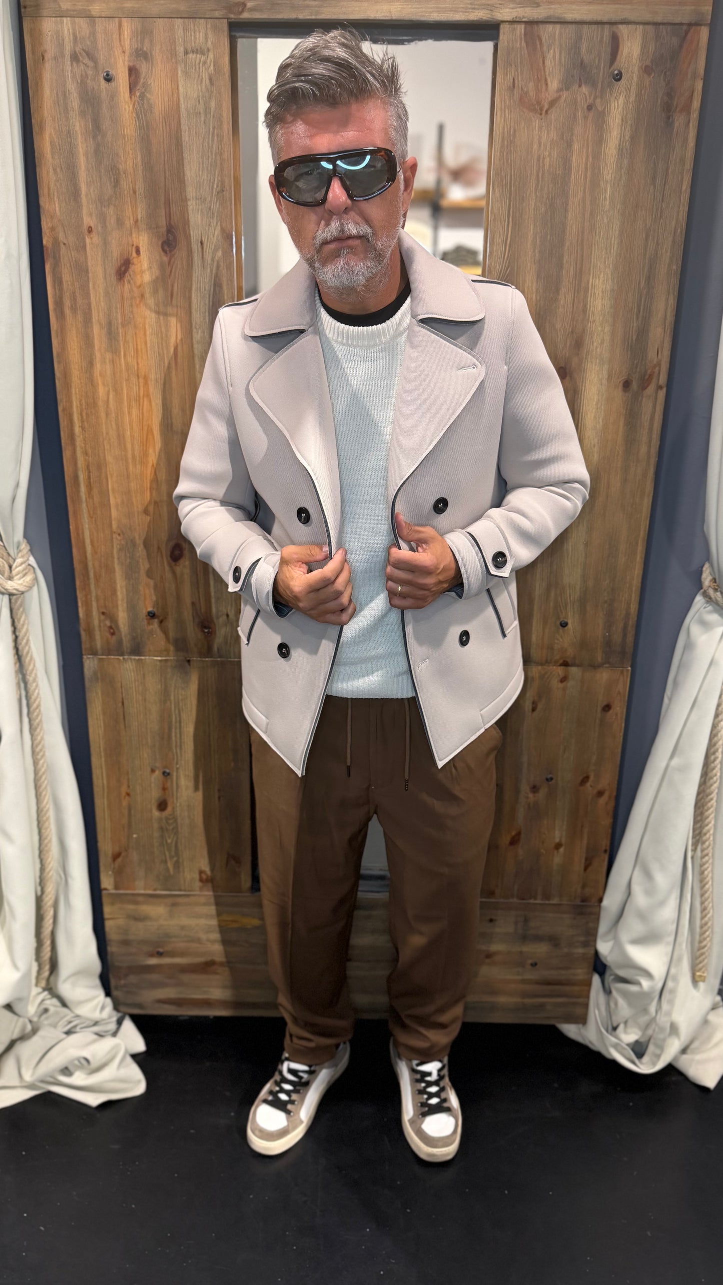Pantalaccio Galerie New York nocciola