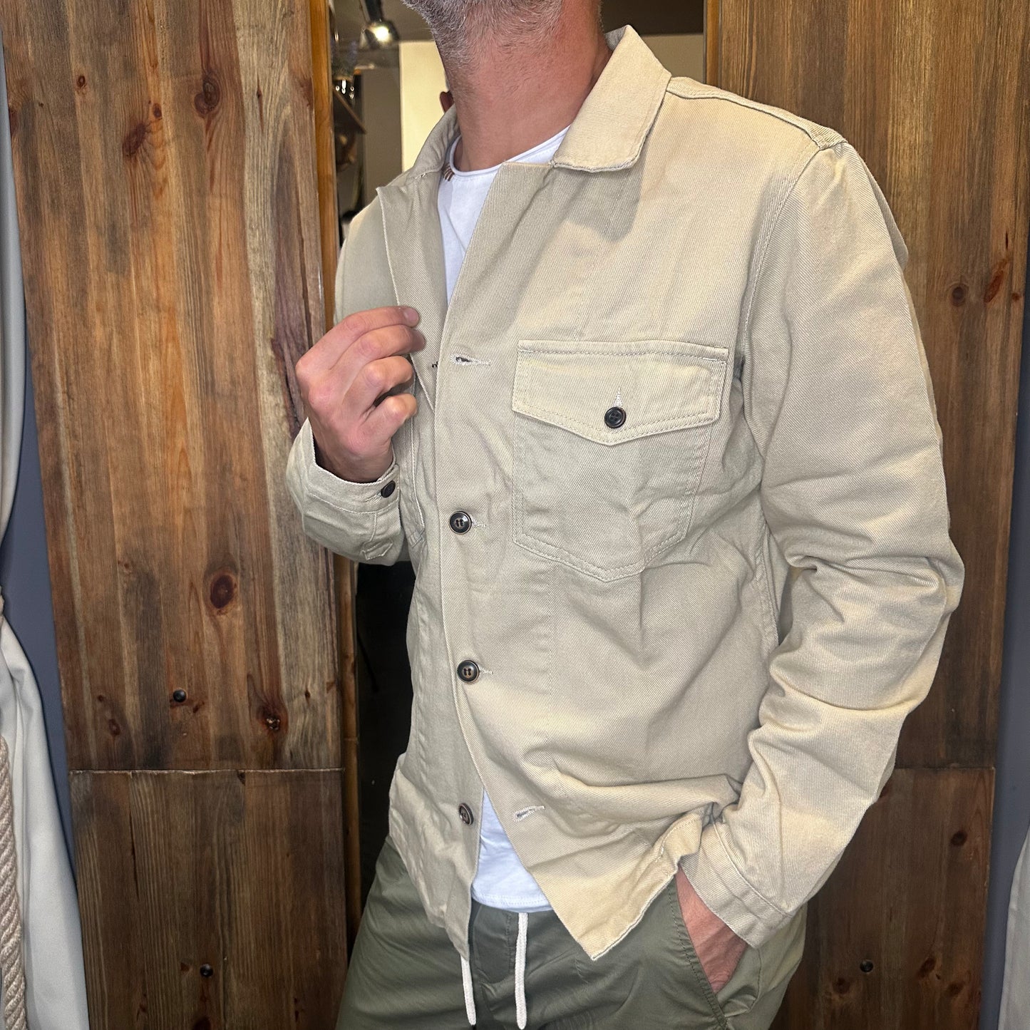 Overshirt Galerie Bull denim