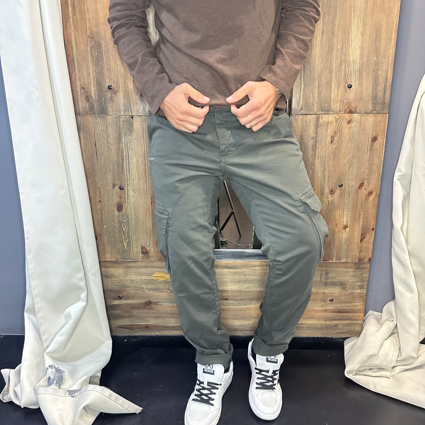 Panta cargo verde