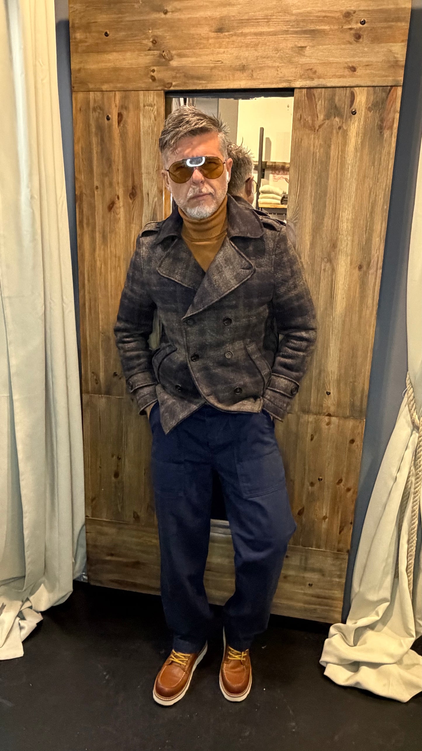 Peacoat quadri Londra