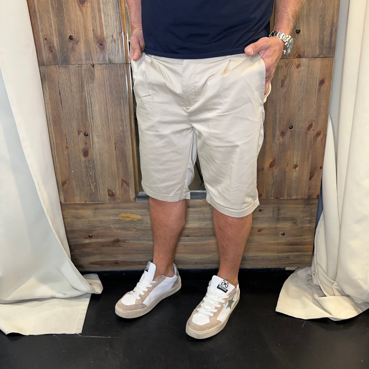 Bermuda En avance chino beige