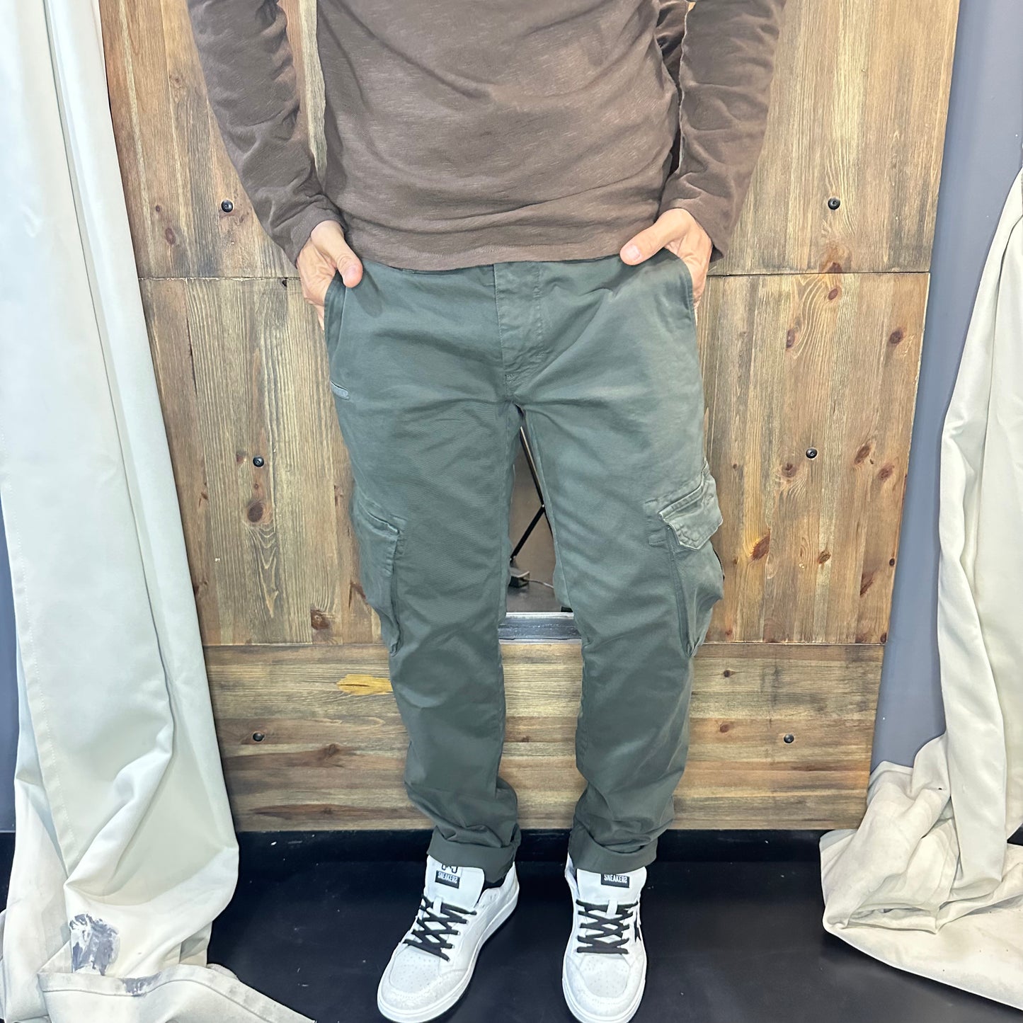 Panta cargo verde