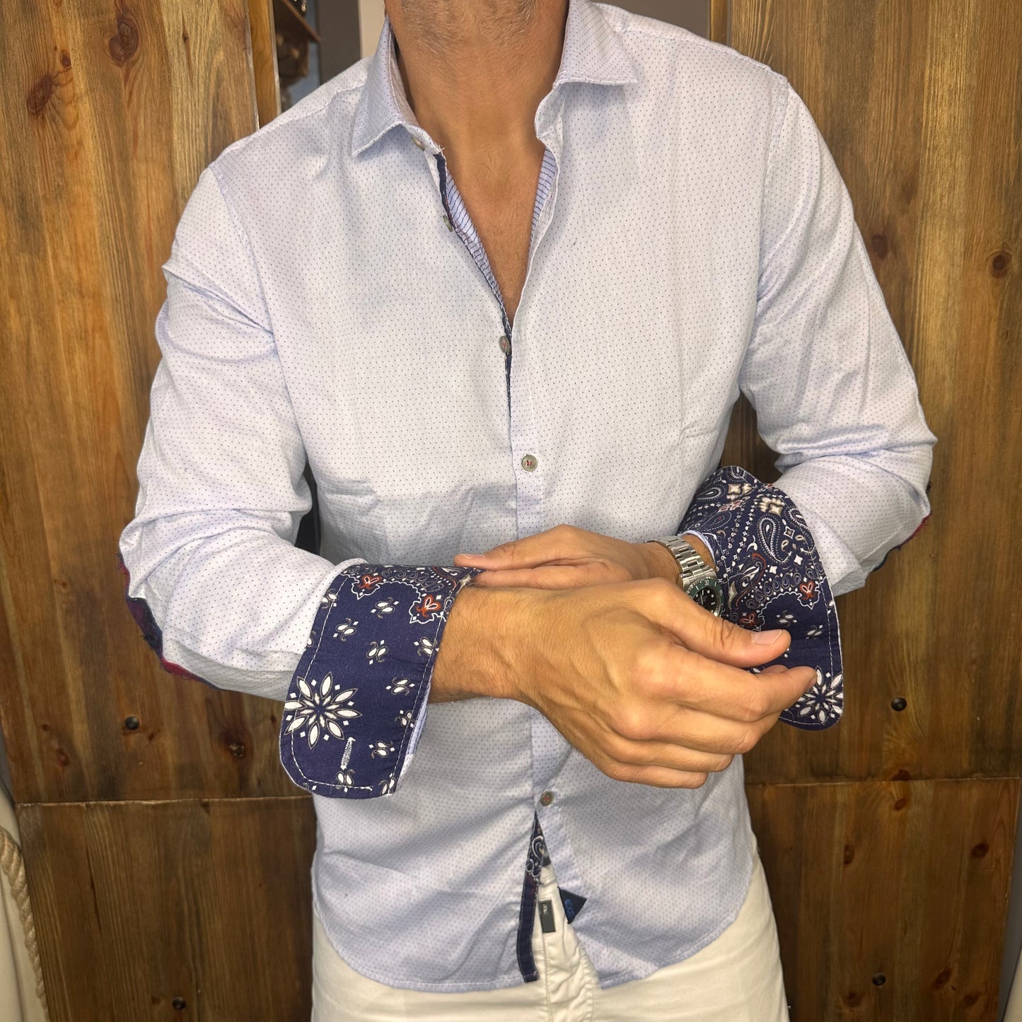 Camicia Koon Madrid con toppe