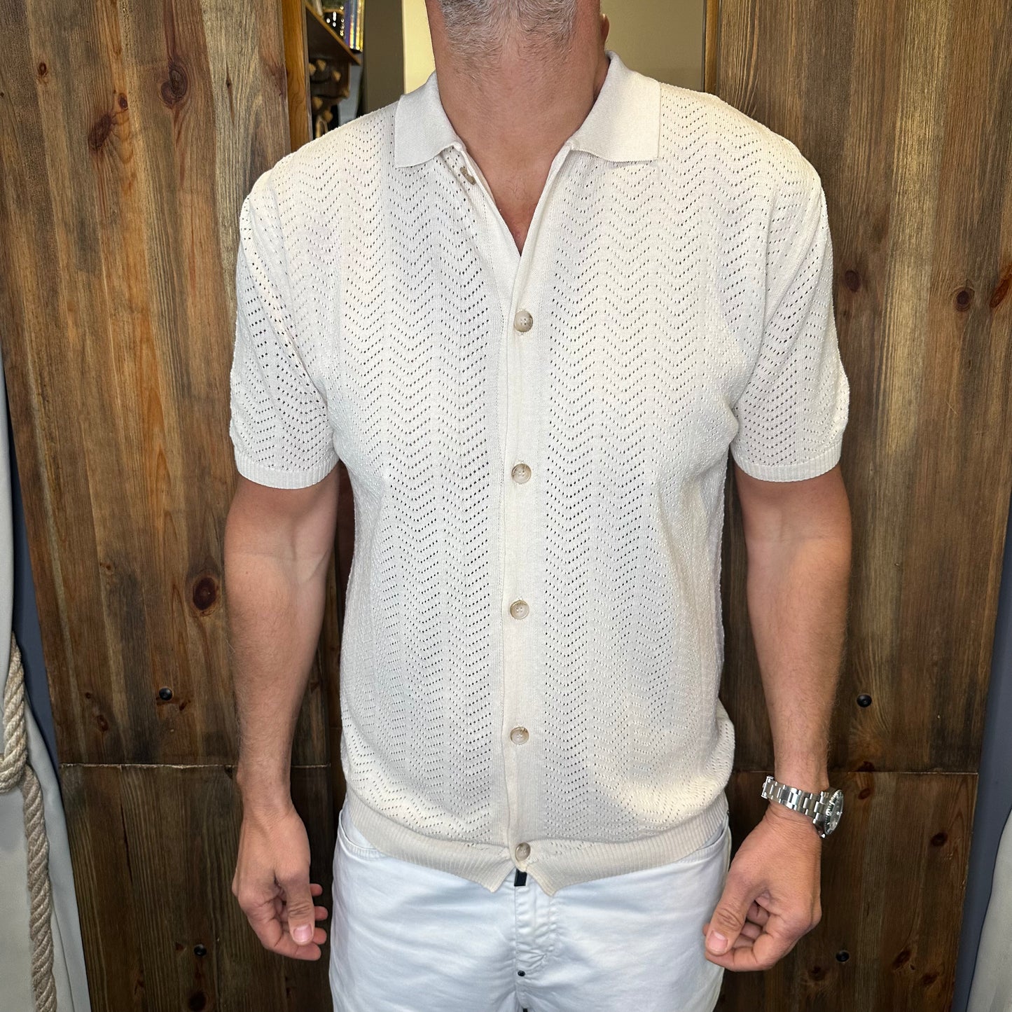 Cardigan En avance forata