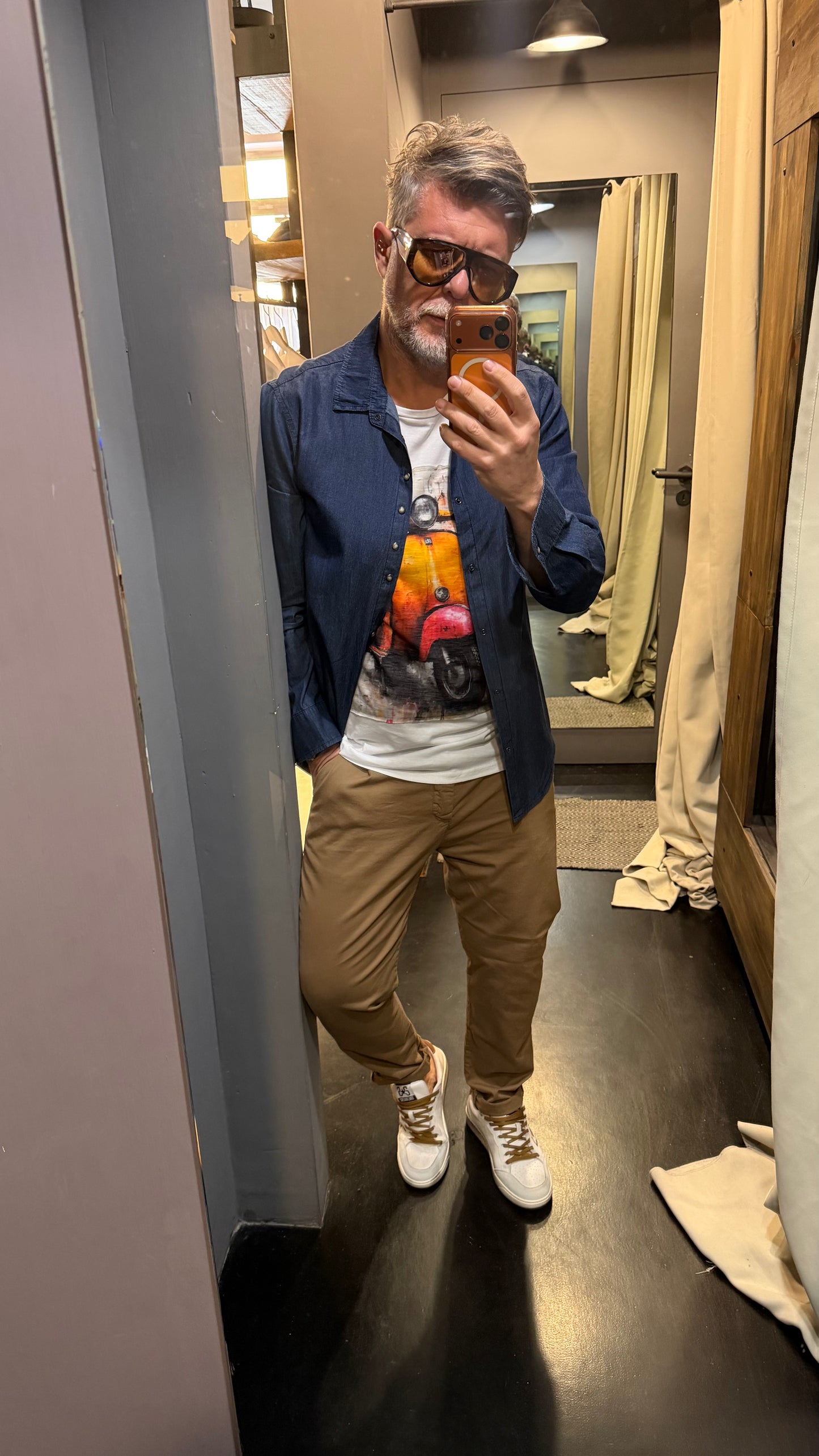 Chinos Bogotà tabacco