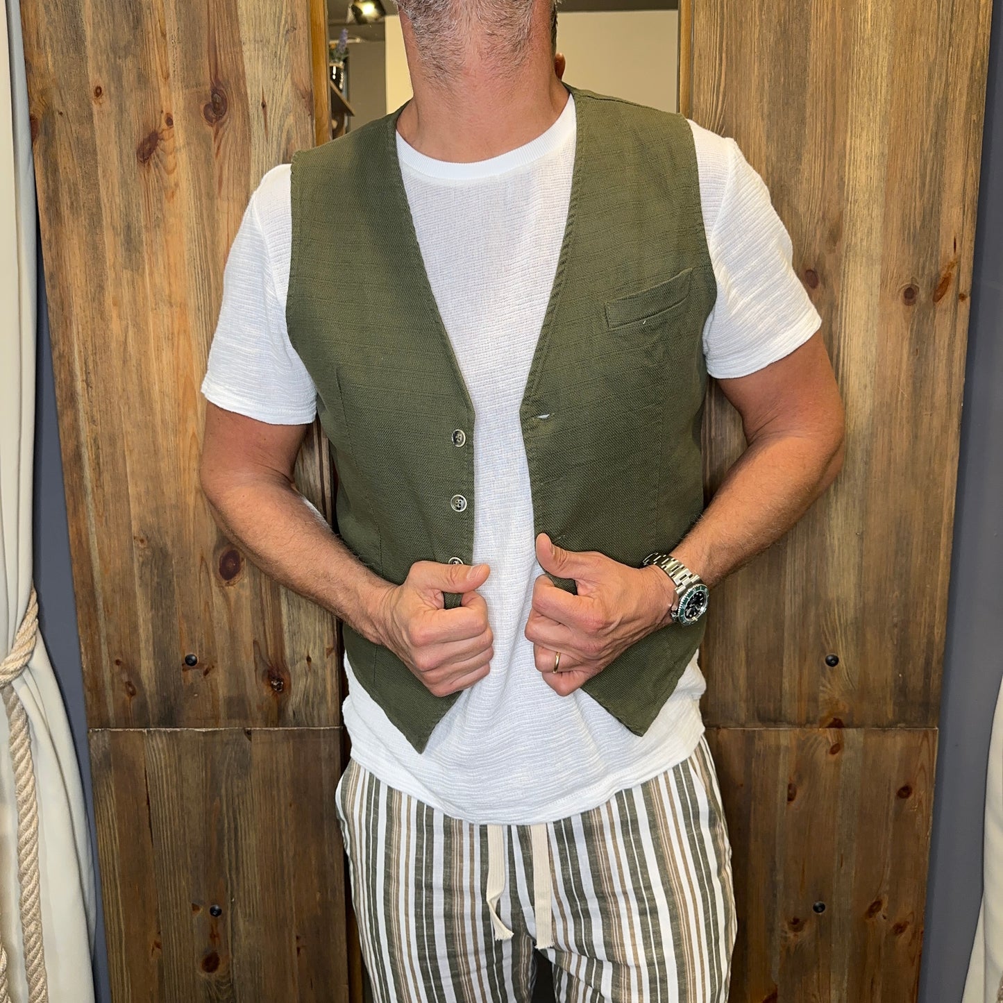 Gilet verde Jim