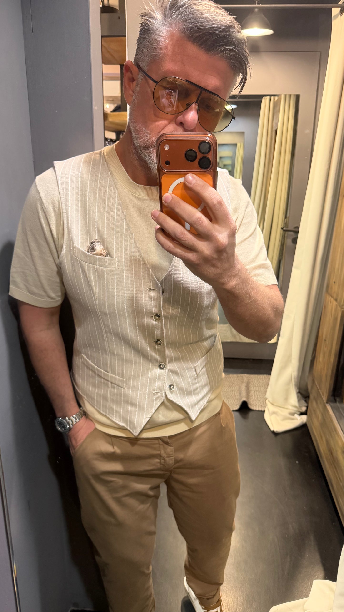 Gilet gessato Tokyo