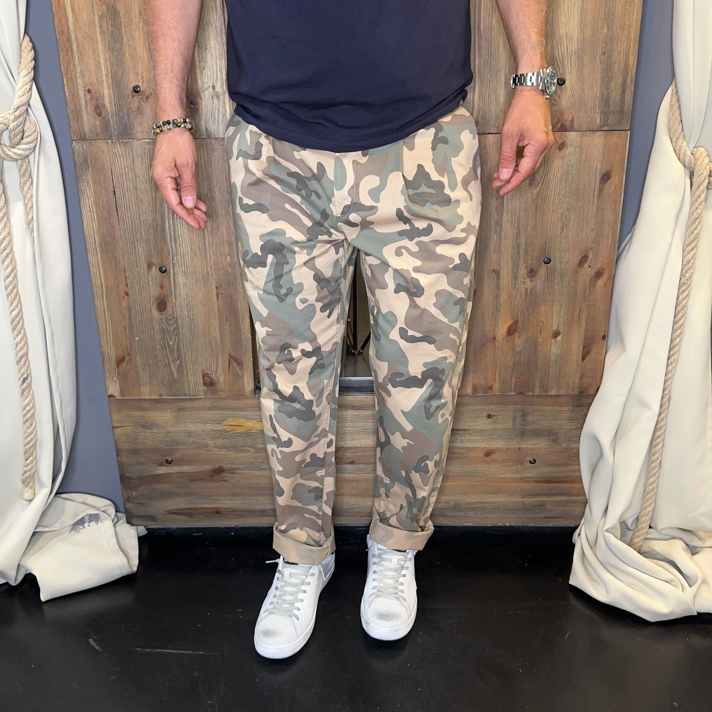 Pantalone camouflage En avance