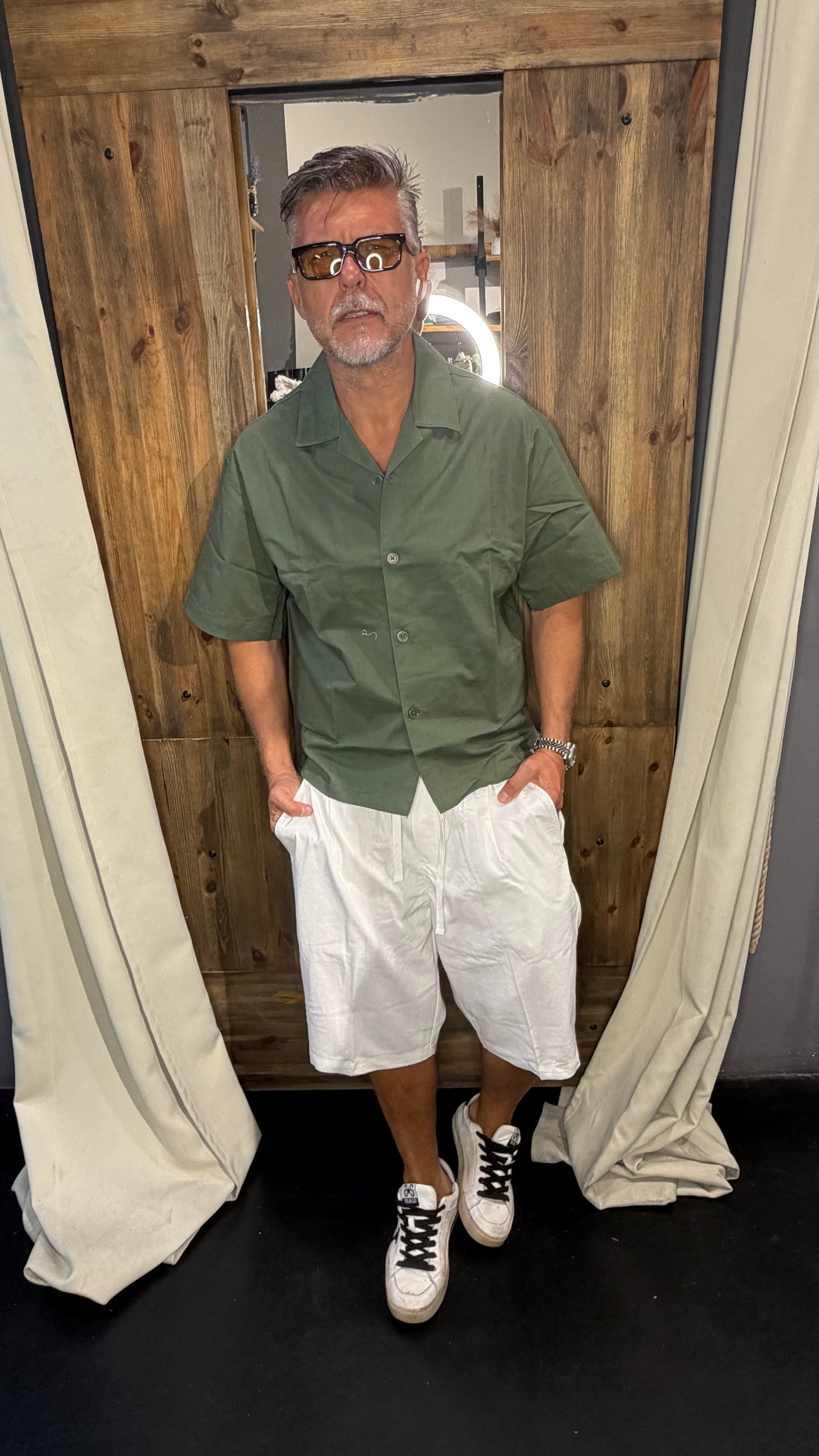 Camicia Galerie Boston militare
