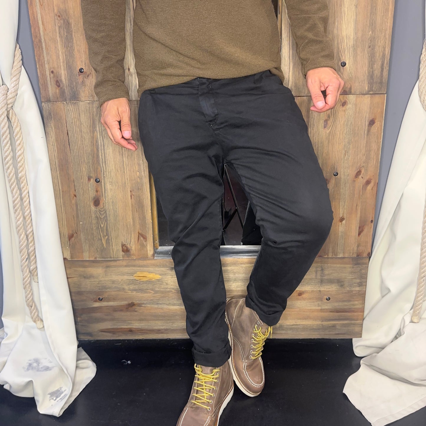 Chinos Valencia nero