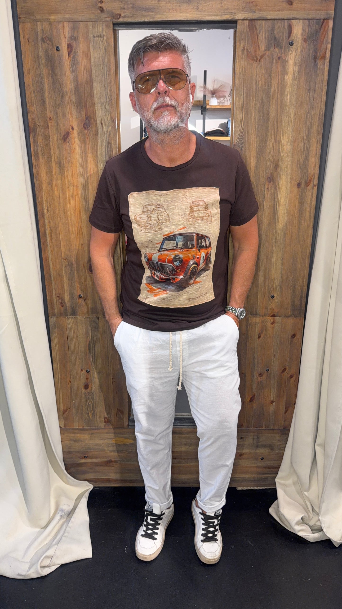 Pantalaccio lino bianco