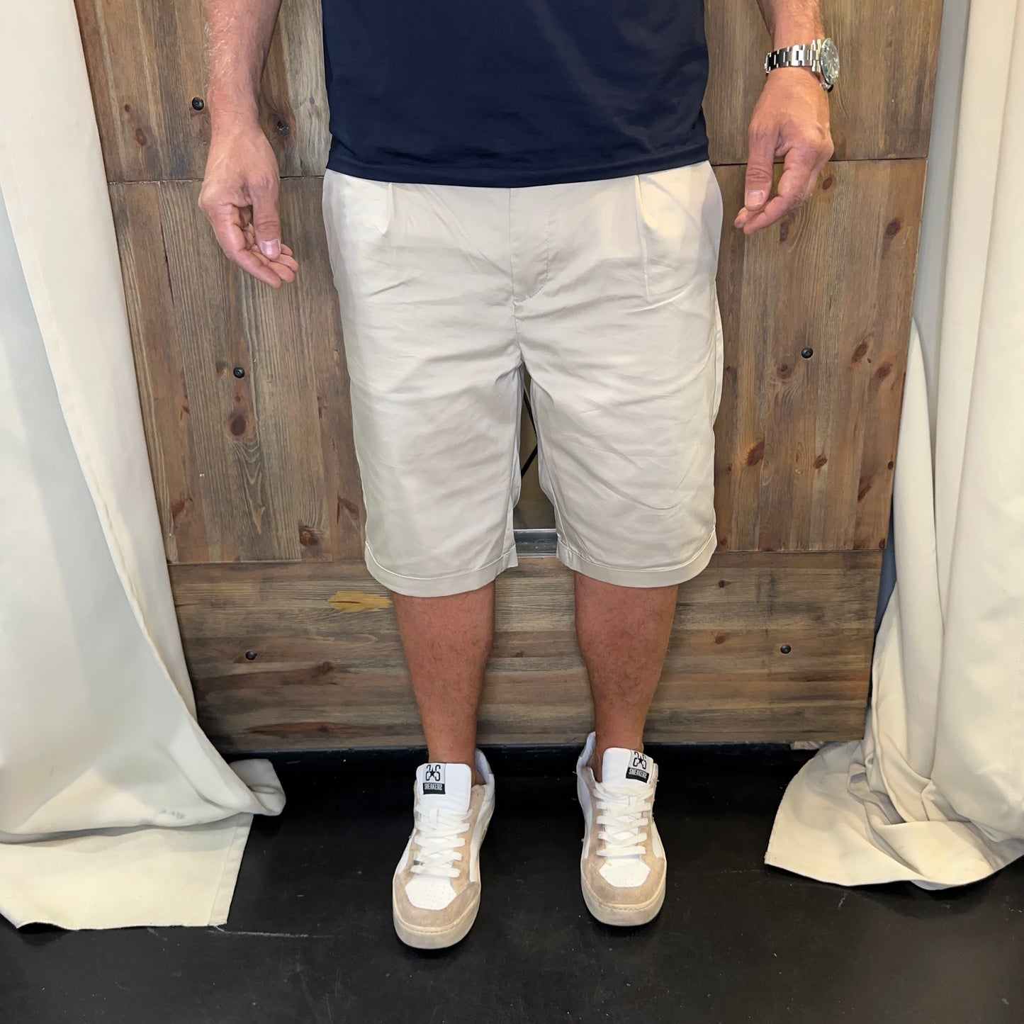 Bermuda En avance chino beige