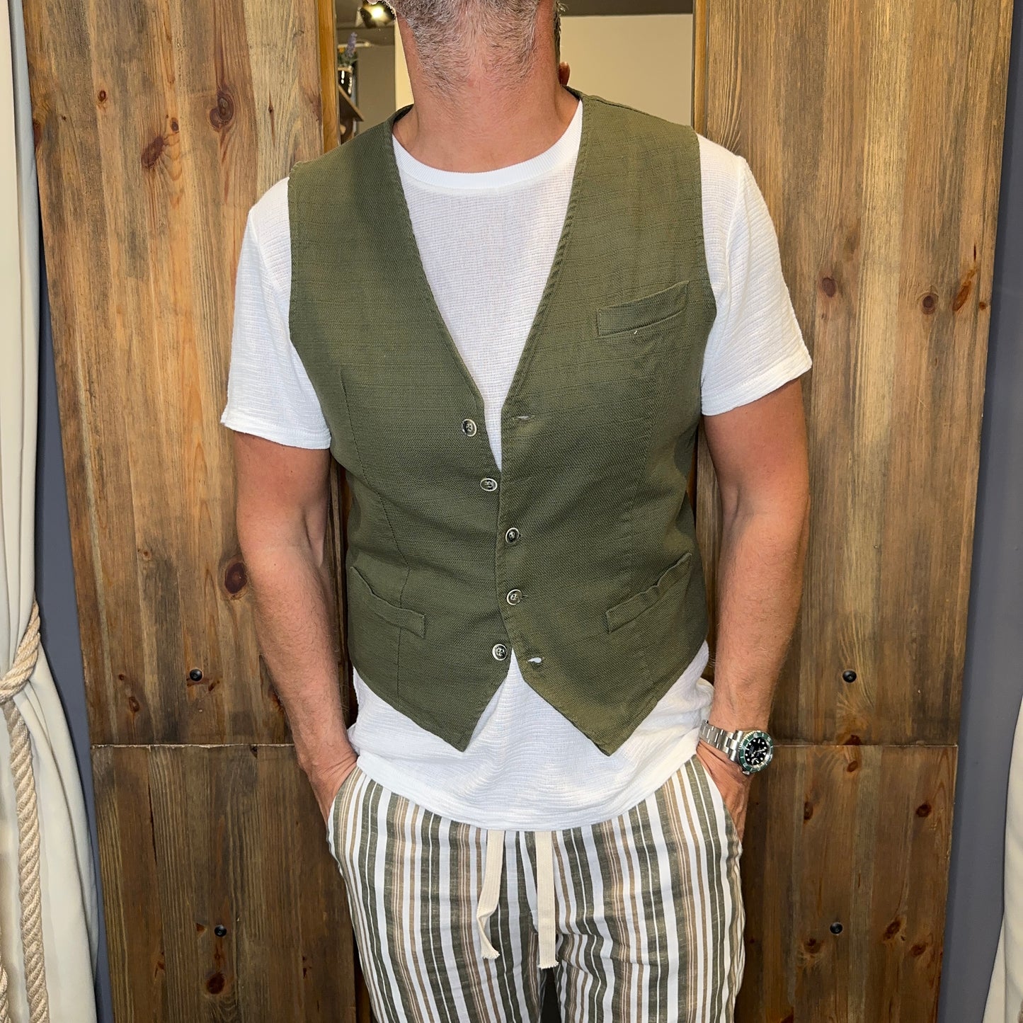 Gilet verde Jim