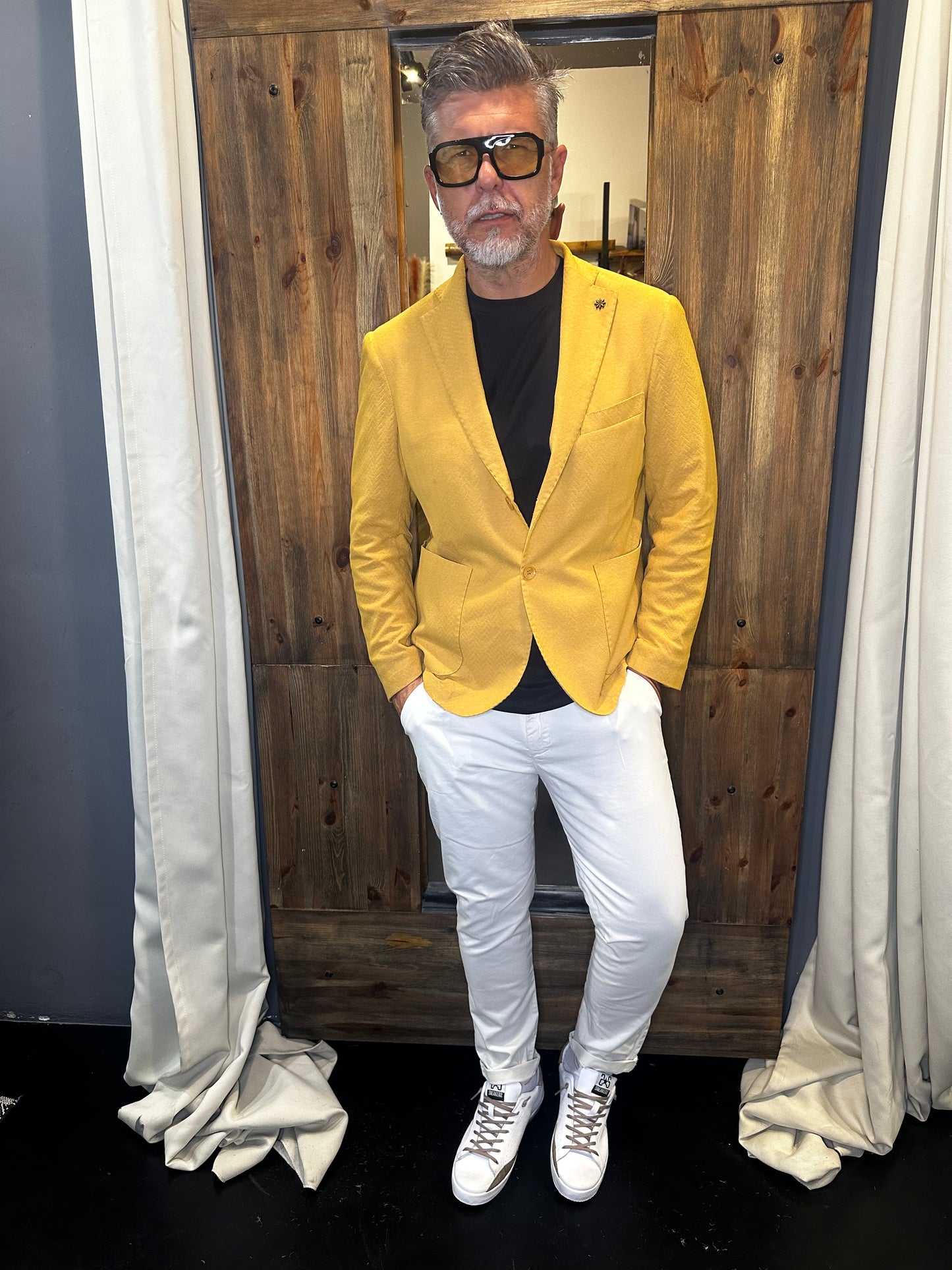 Giacca En avance senape