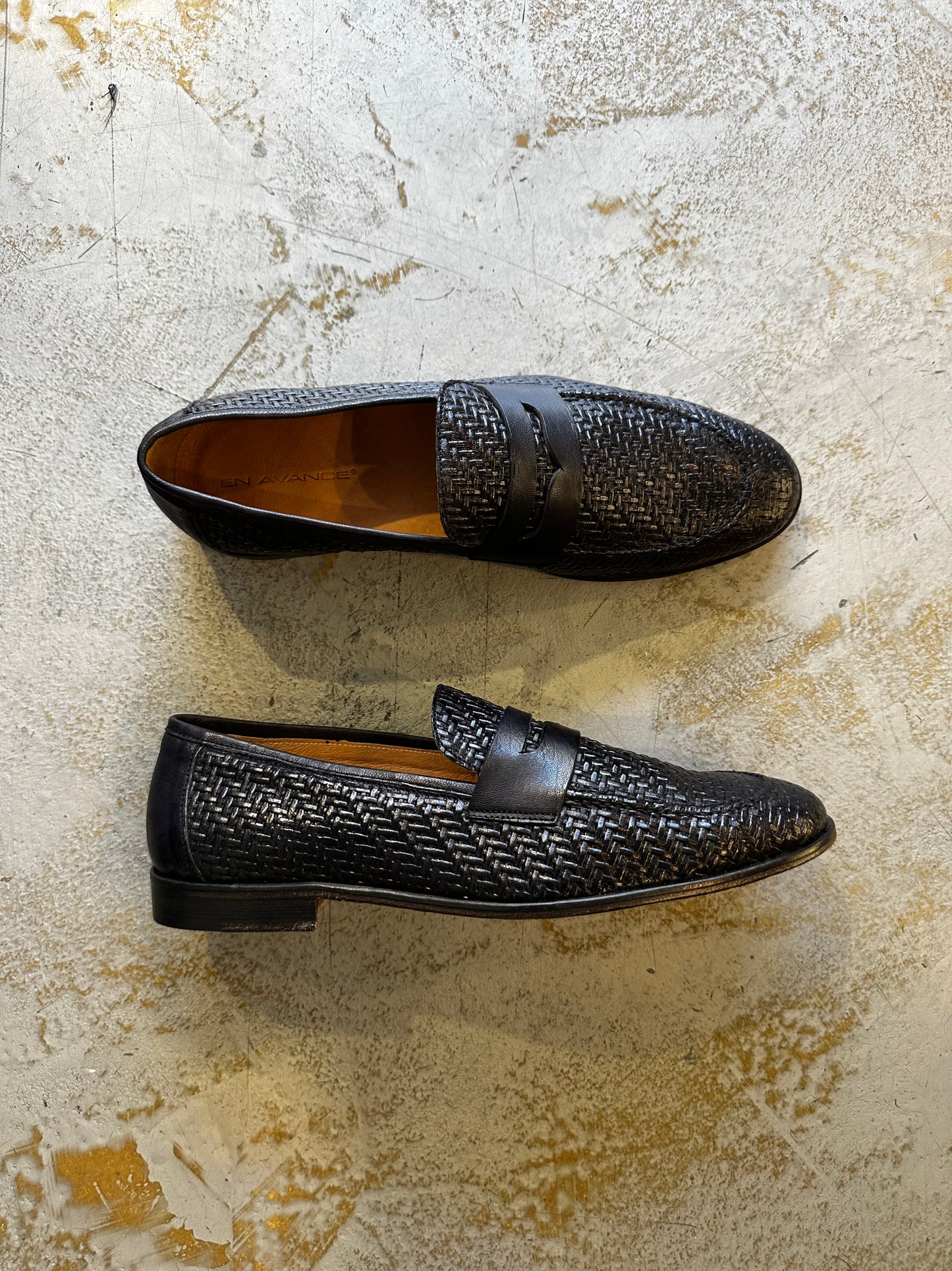 Mocassino Vera pelle nero En avance