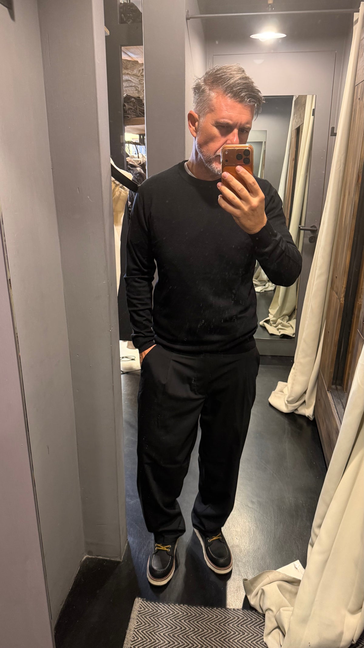 Maglia Galerie basic nera