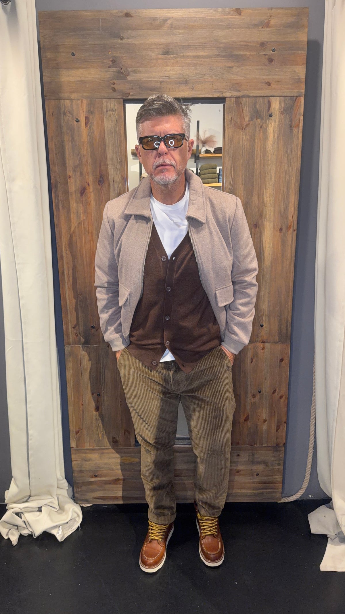 Panta rocciatore Galerie velluto olive