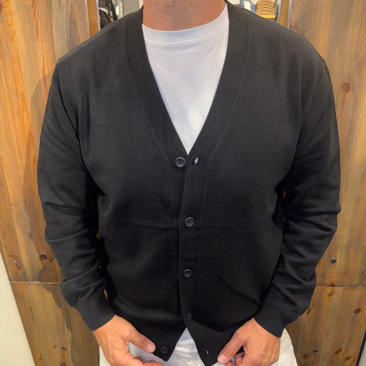 Cardigan Galerie Montreal nero