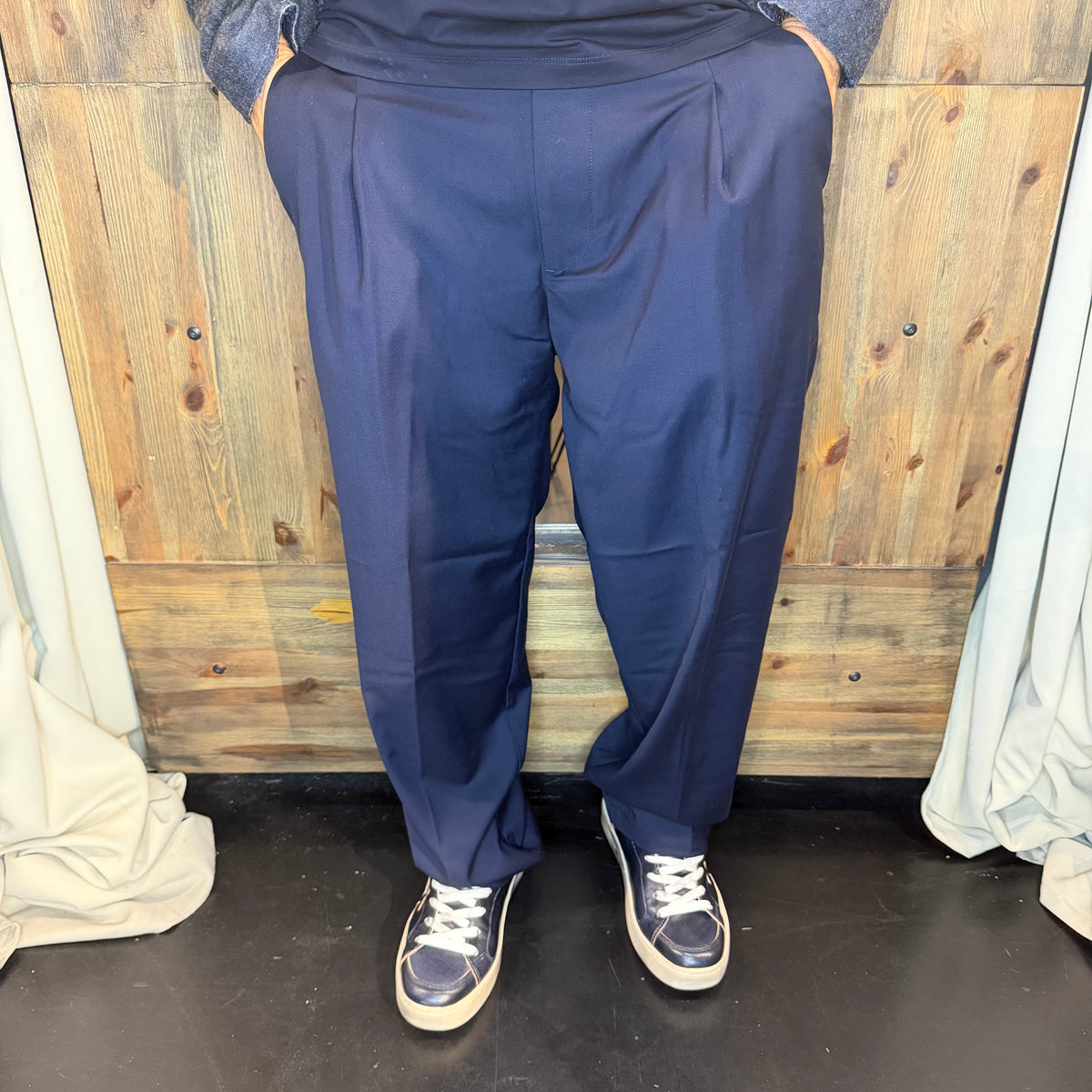 Pantalone baloon Galerie blu