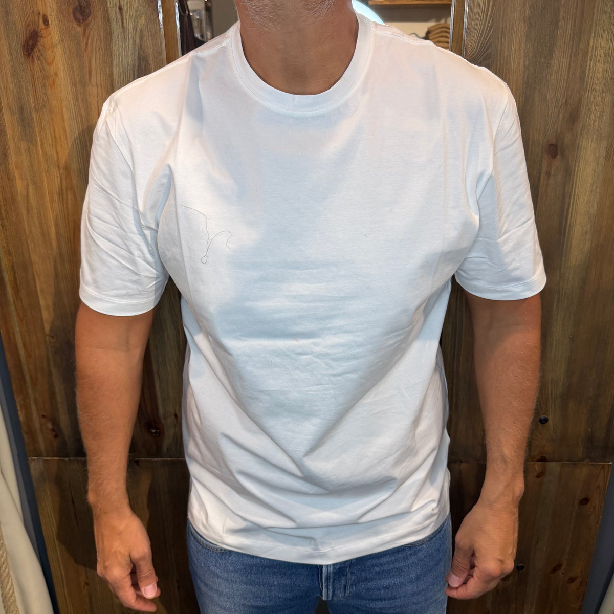 T-shirt replay basic bianca