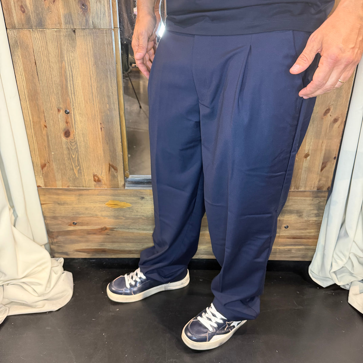 Pantalone baloon Galerie blu