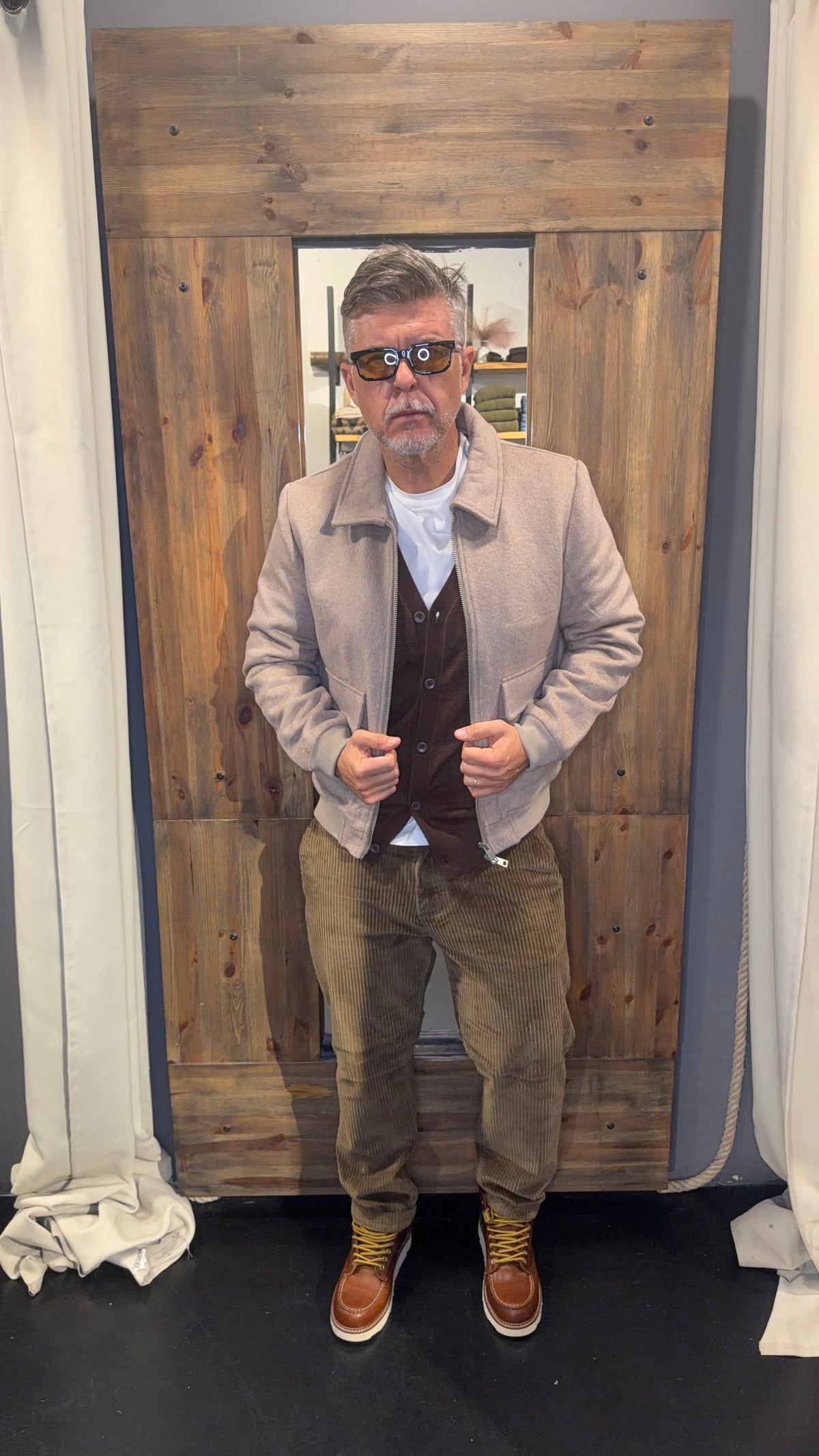 Panta rocciatore Galerie velluto olive