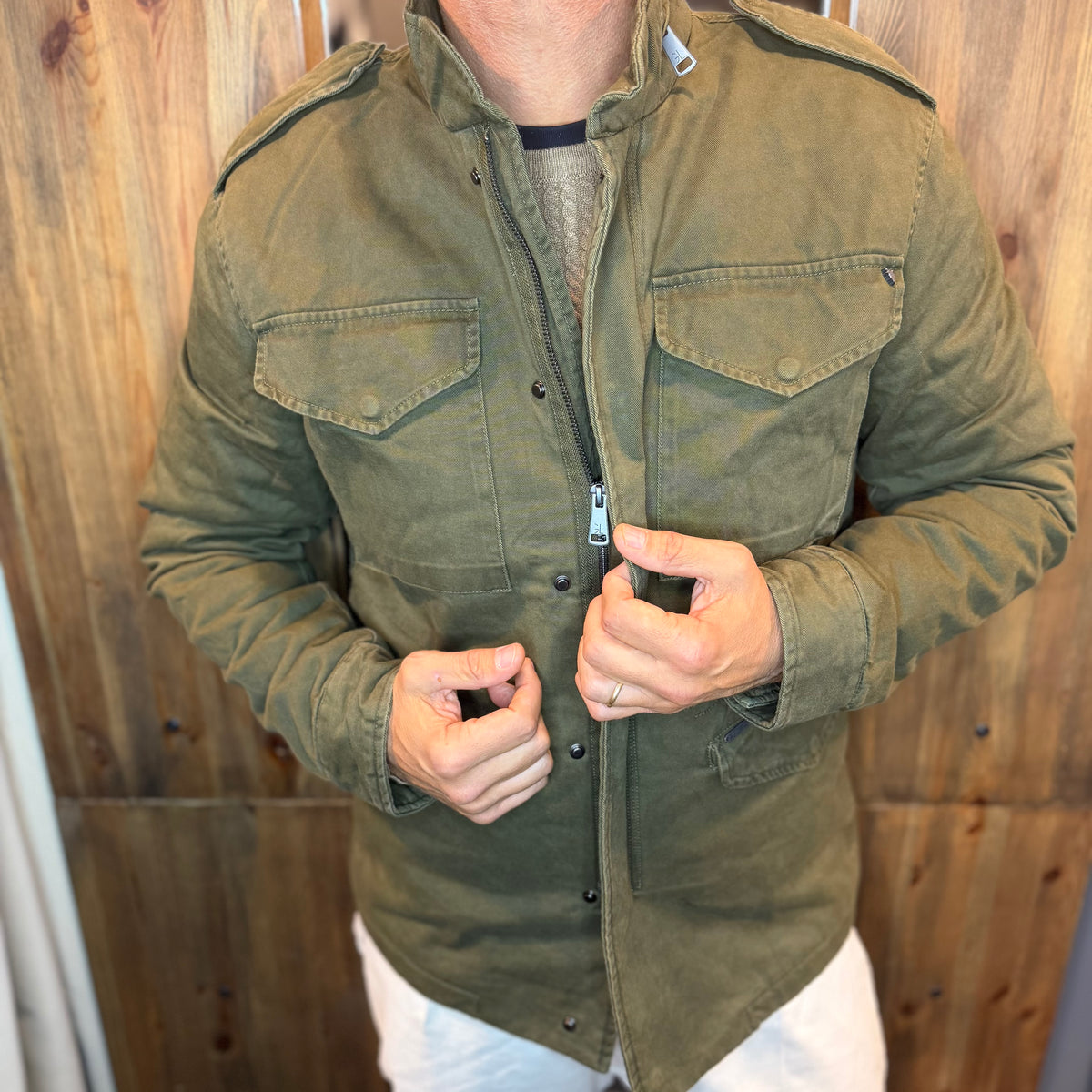 Field Jacket Gianni lupo militare