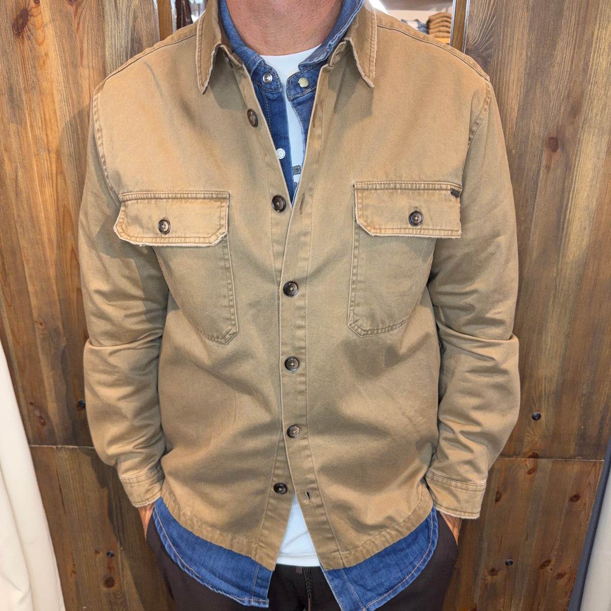 Overshirt Gianni lupo
