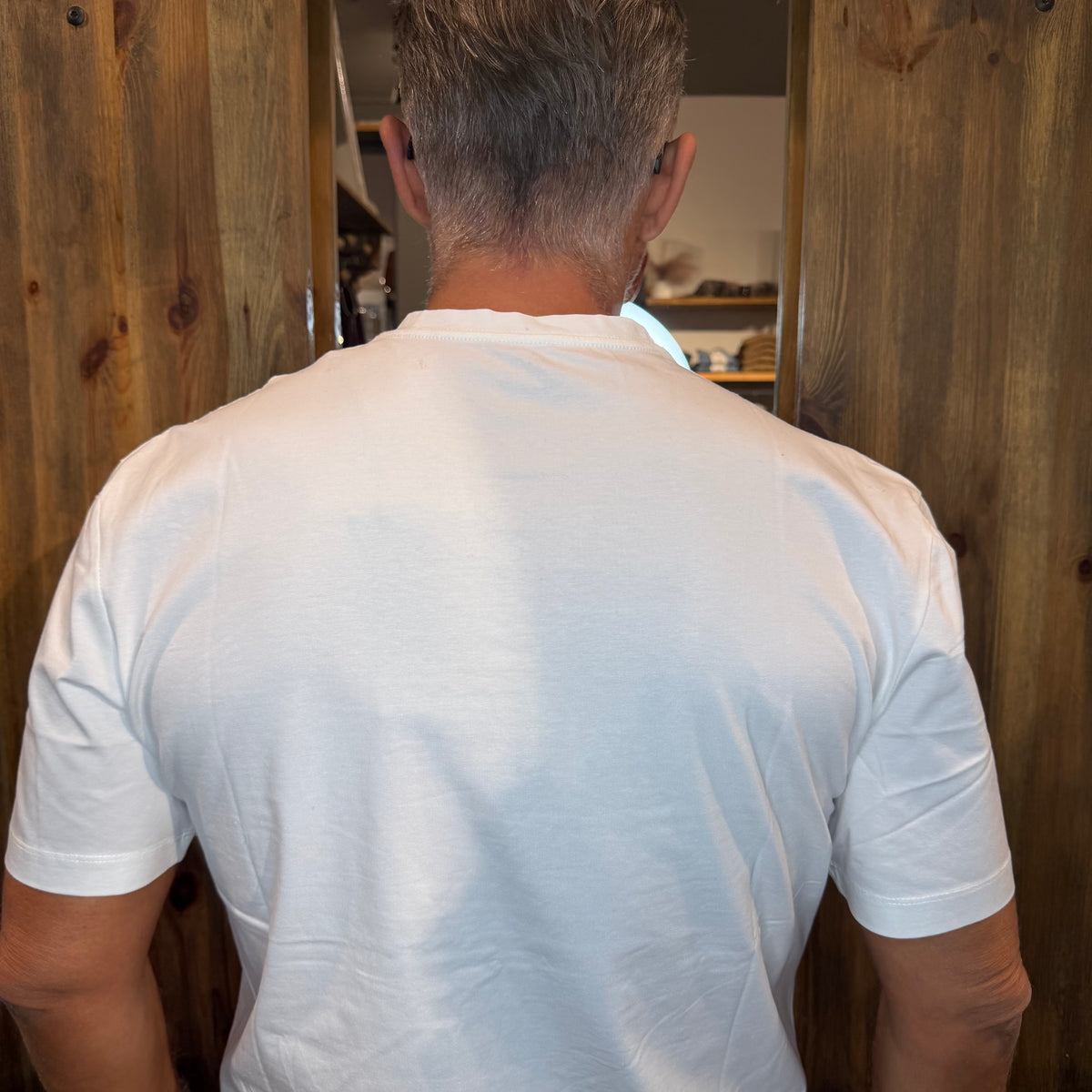T-shirt replay basic bianca