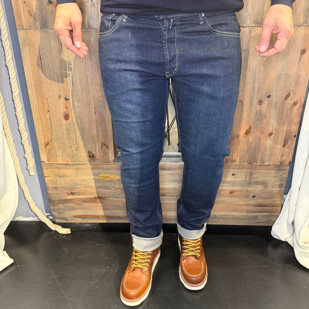 Jeans replay Willbi regular slim fit blue denim