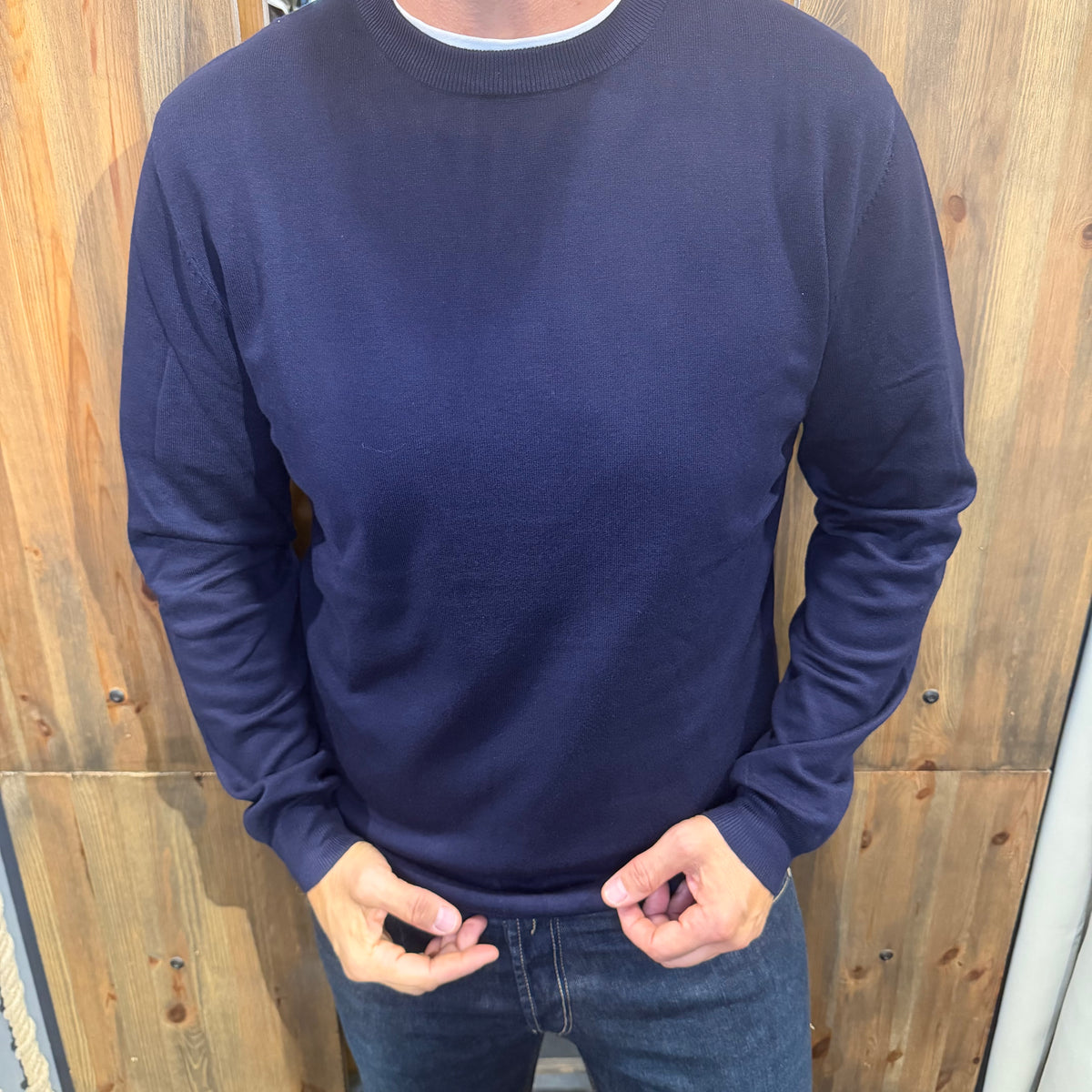 Maglia Galerie basic blu
