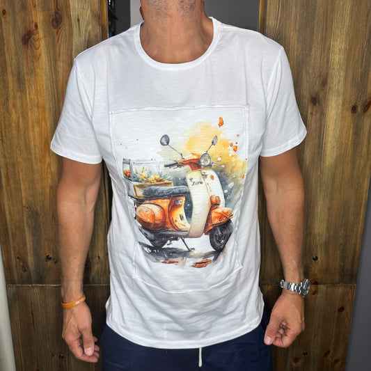 T-shirt vespa