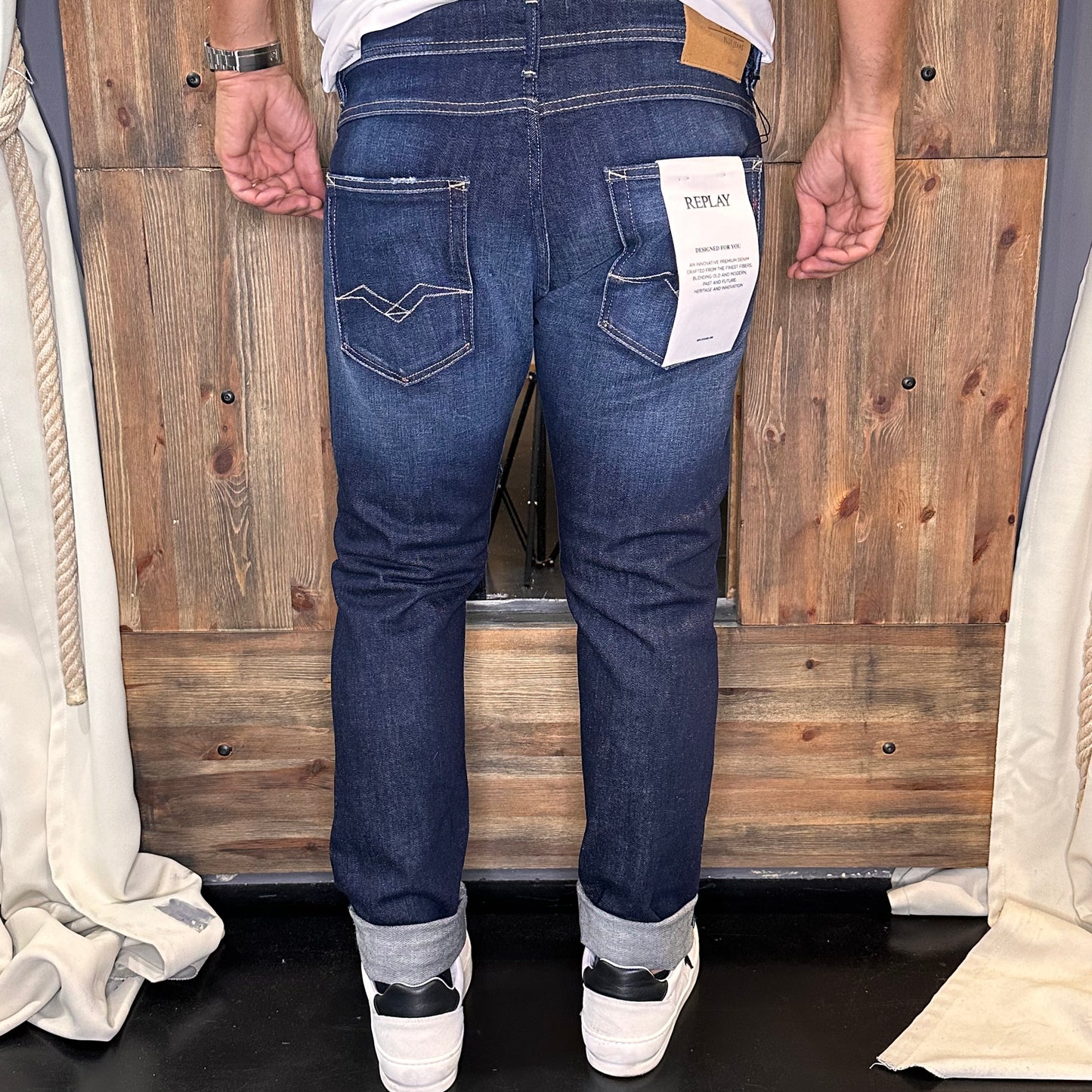 Jeans replay willbi blue denim