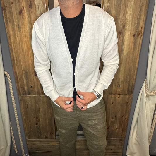 Cardigan En avance bicolore