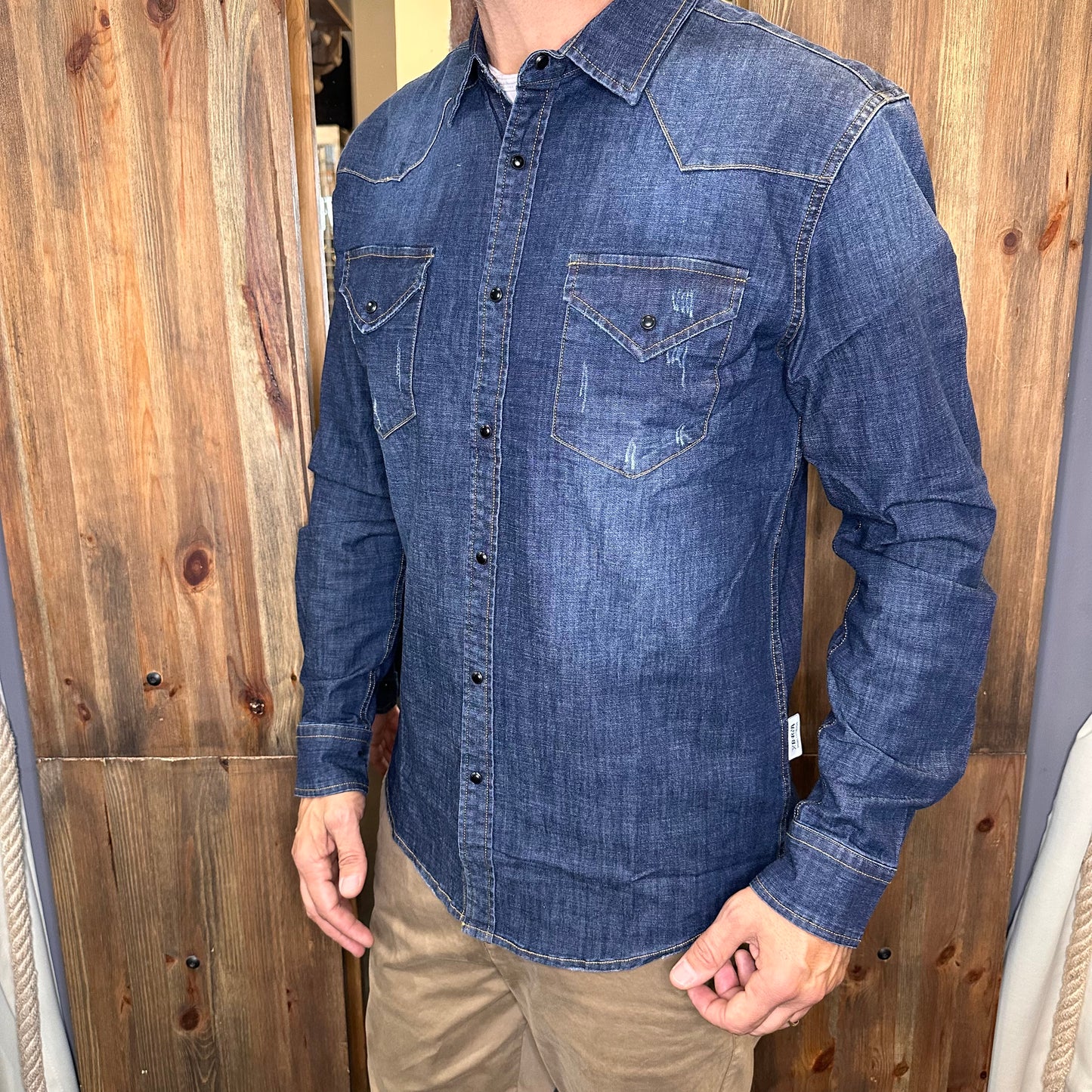 Camicia denim Berna