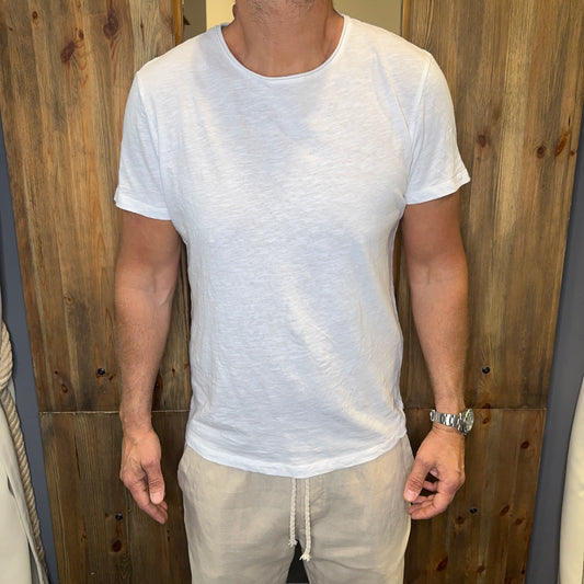 T-shirt basic indian white