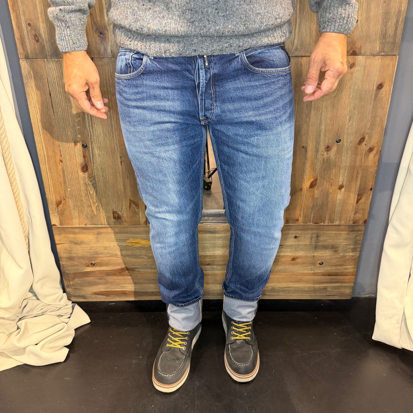 Jeans Replay Original Heritage – Blue Denim Middle Wash (Slim/Regular Fit) Willbi