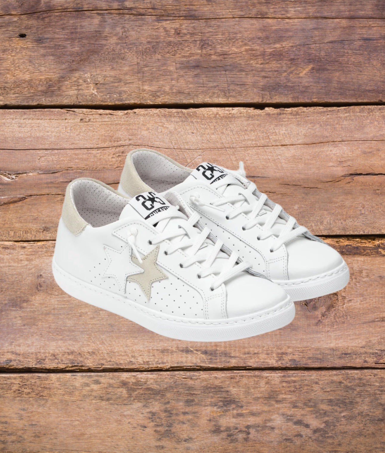 Sneaker 2star pelle forata