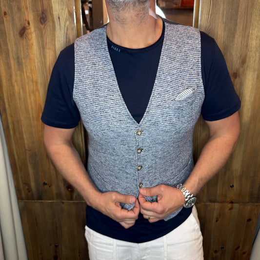 Gilet Barcellona blu