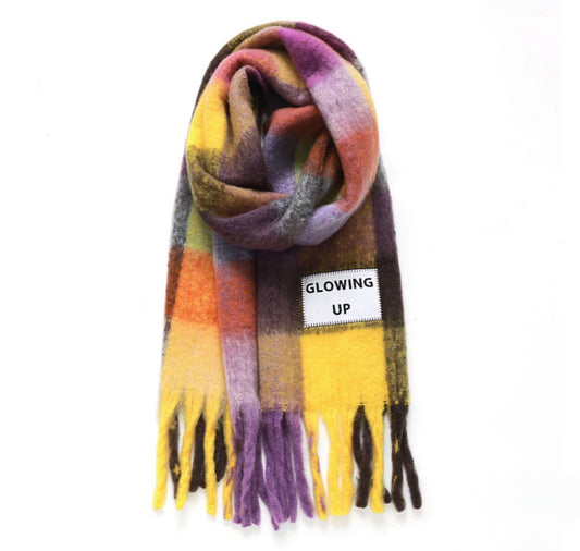 Sciarpa Verb to do glowing up