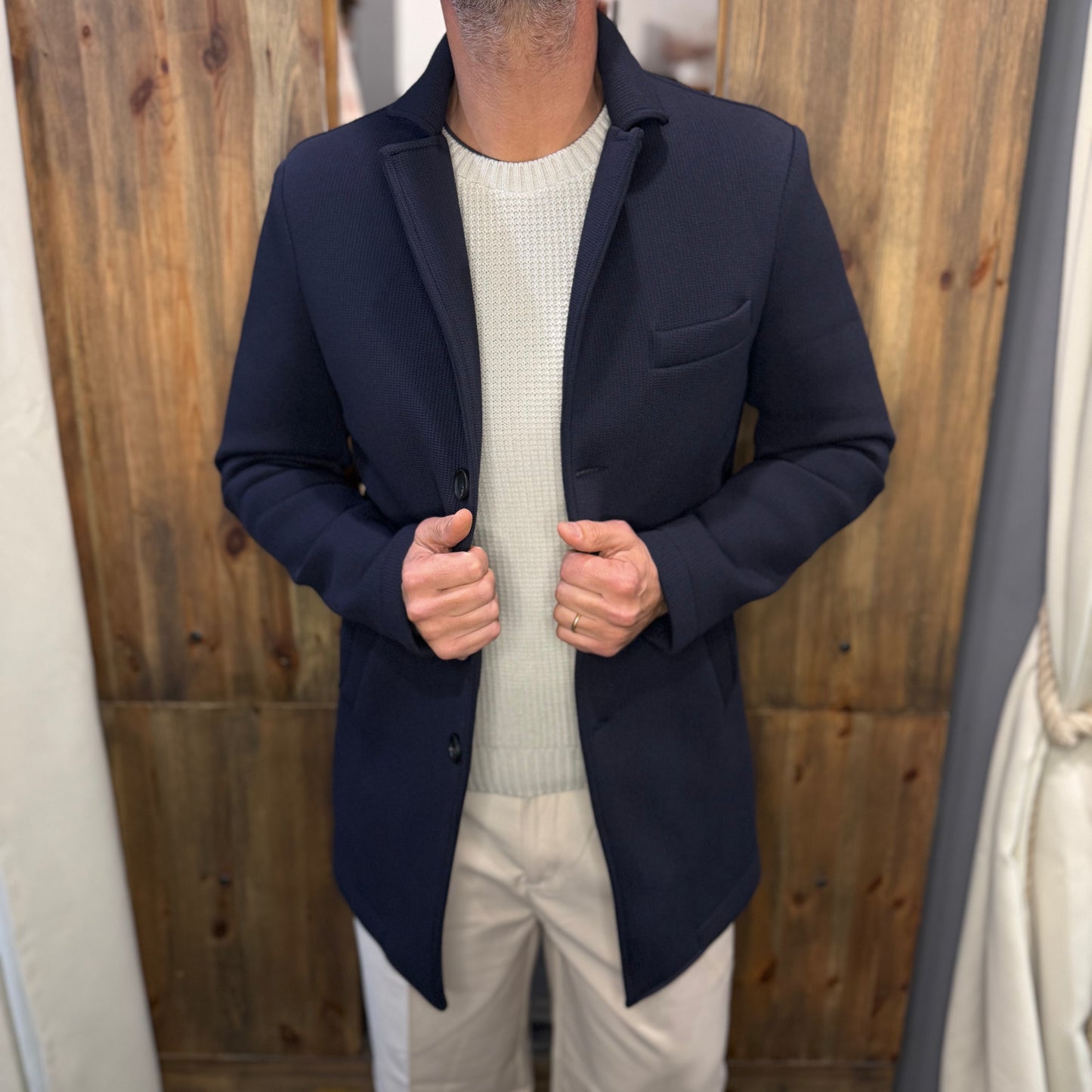 Cappotto blu Liverpool