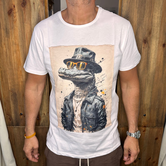 T-shirt coccodrillo