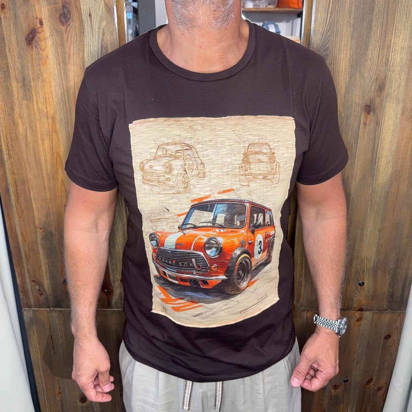T-shirt mini cioccolato