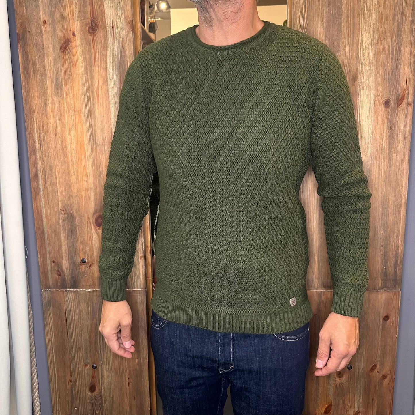 Maglia block eleven Bellini verde