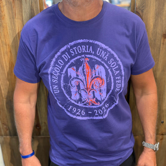 T-shirt VIOLA centenario