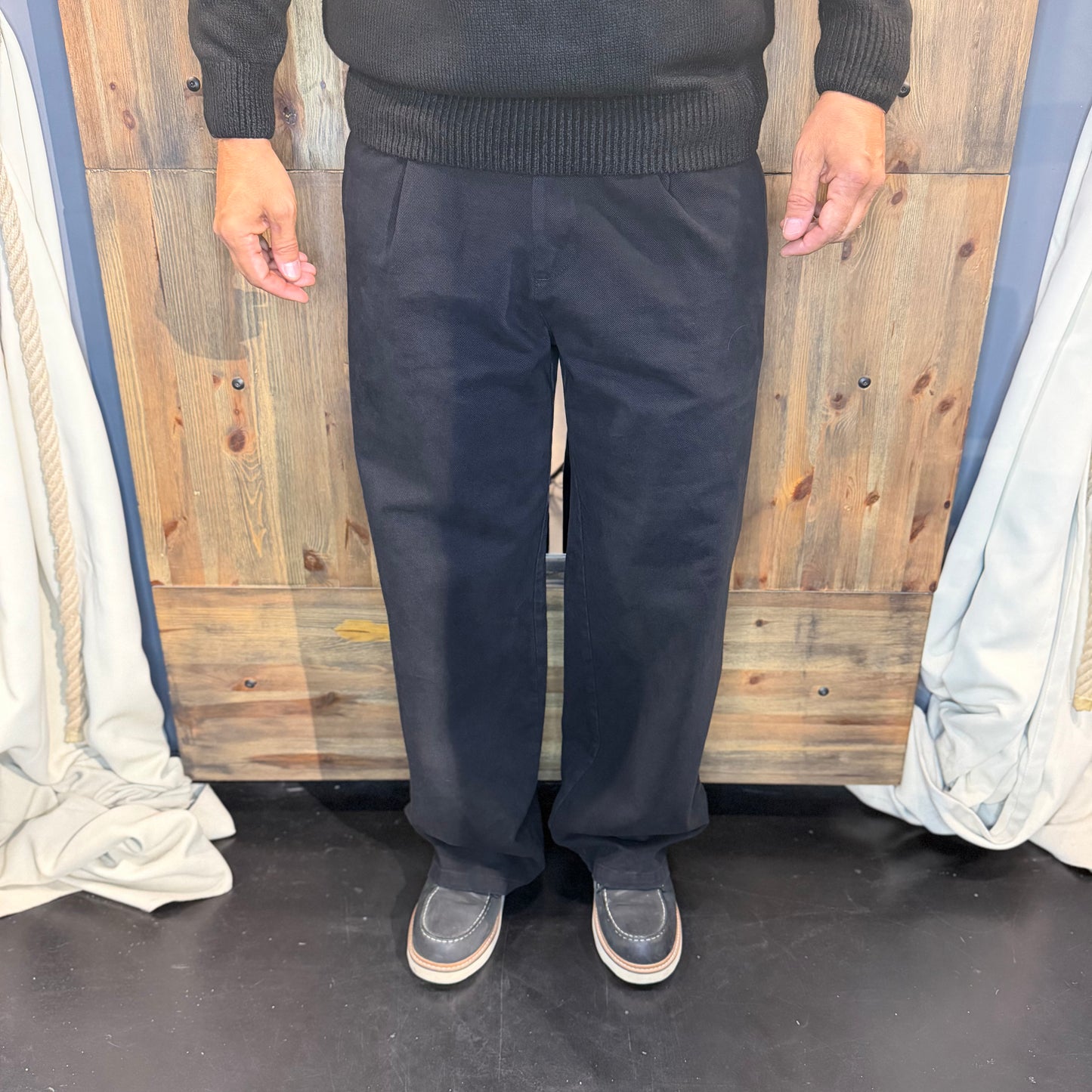 Panta baloon Milano nero
